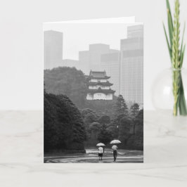 Blindkarte für Tokyo Rain Note Karte