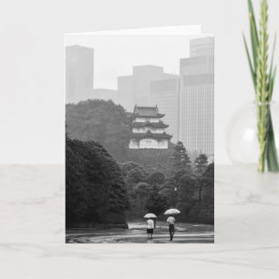 Blindkarte für Tokyo Rain Note Karte