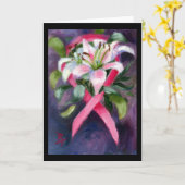 Blindkarte gekümmert karte (Gelbe Blume)