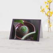 Blindkarte Karte (Gelbe Blume)