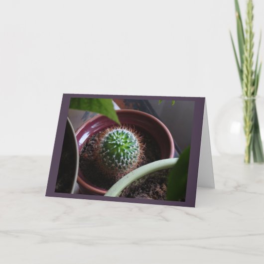 Blindkarte Karte (Vorderseite)