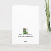 Blindkarte Karte (Rückseite)