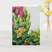 Blindkarte Karte (Gelbe Blume)