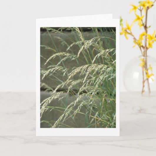 Blindkarte Karte (Gelbe Blume)