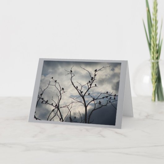 Blindkarte Karte (Vorderseite)