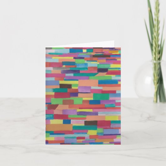 Blindkarte Karte (Vorderseite)