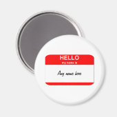 Blindnamensvorlage Magnet (Vorderseite/Rückseite)