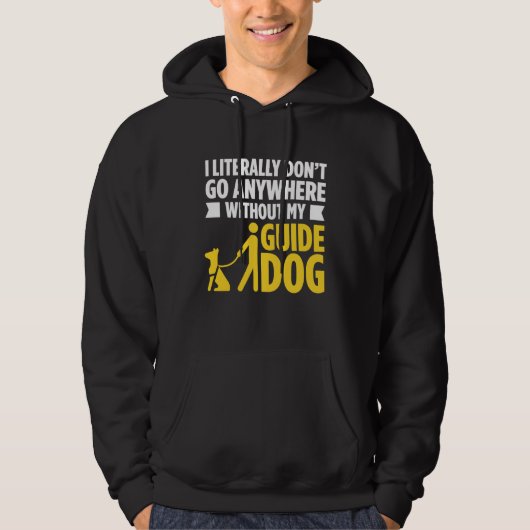 Blindness For Blind People Blind Person Braille Re Hoodie (Vorderseite)