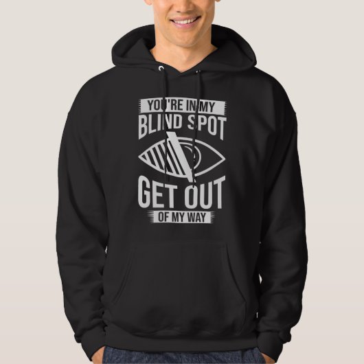 Blindness For Blind People Braille Hoodie (Vorderseite)