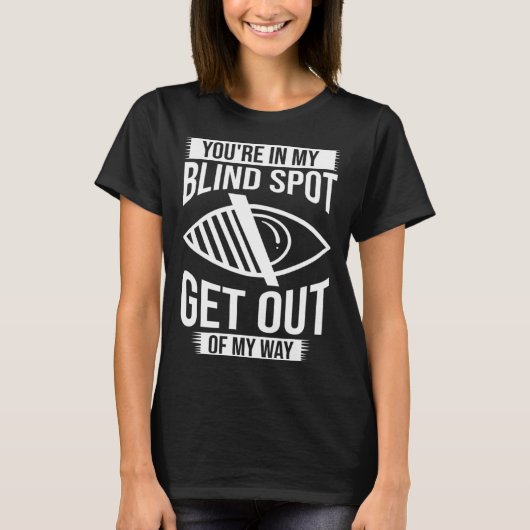 Blindness For Blind People Braille T-Shirt (Vorderseite)