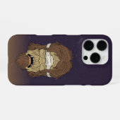 Blindpolyphemus iPhone Hülle (Rückseite (Horizontal))