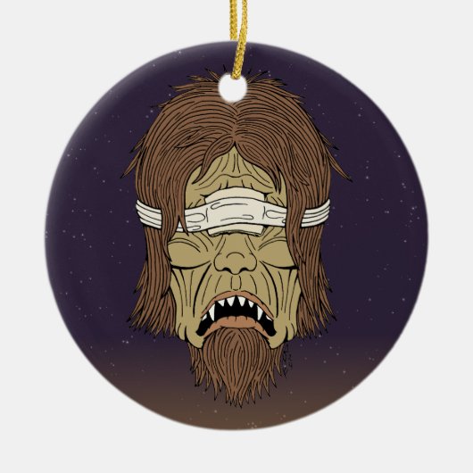 Blindpolyphemus Keramik Ornament (Vorne)