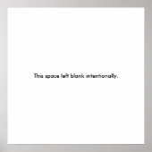 Blindposter Poster (Vorne)