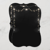 Blindprobe des Glitzer Einladung (Vorne/Hinten)