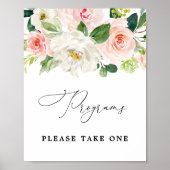 Blindprogramme Bitte ein Zeichen nehmen Poster (Vorne)