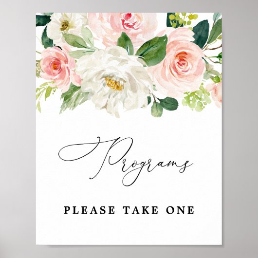 Blindprogramme Bitte ein Zeichen nehmen Poster (Vorne)