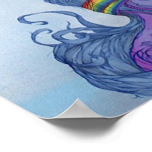 Blinds von Hope Poster Print (Ecke)