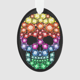 Blindschädel Ornament