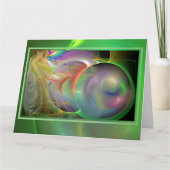 Blindseifenblasen Blank BIG-Karte Karte (Vorderseite)