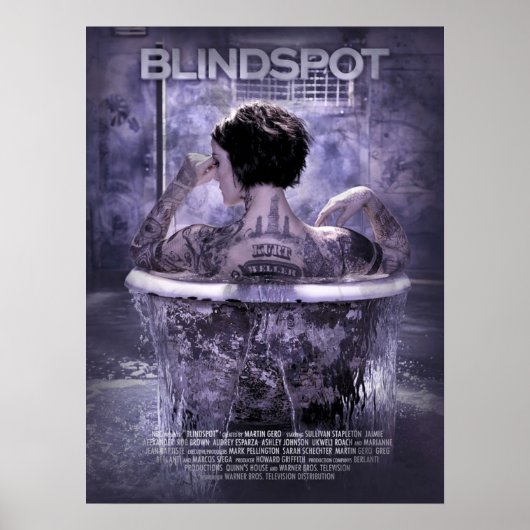 Blindspot Saison 2 Jaimie Alexander Poster (Vorne)