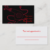 Blindtrockner 1 Stylist Visitenkarte Terminkarte (Vorne/Hinten)