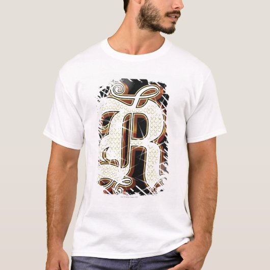 Bling Alphabet R T-Shirt (Vorderseite)
