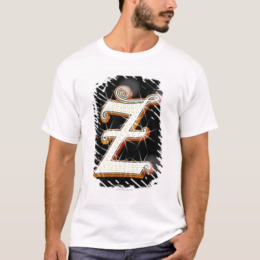 Bling Alphabet Z T-Shirt (Vorderseite)