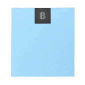 Bling - B Notizblock (Vorderseite)