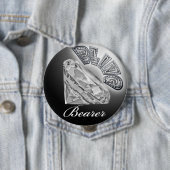 BLING Bearer Wedding Button (Beispiel)