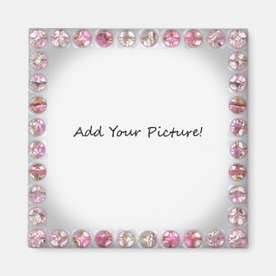 Bling Bilderrahmen!  Addieren Sie Ihr eigenes Bild Magnet
