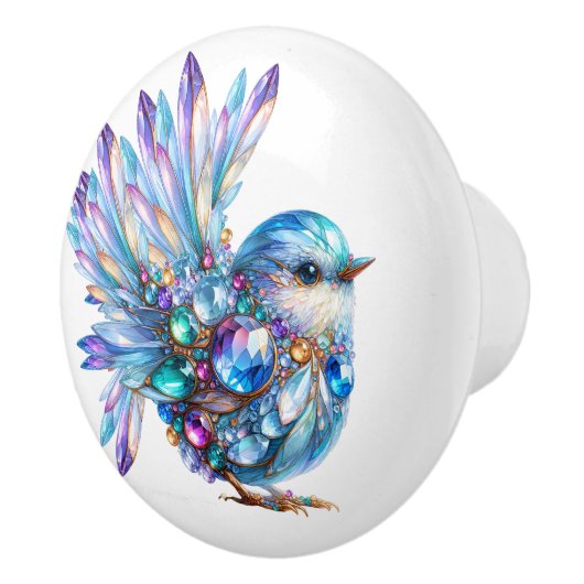 Bling Birds Theme Keramikknauf (Rechts)