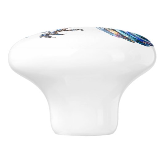 Bling Birds Theme Keramikknauf (Seitenansicht)