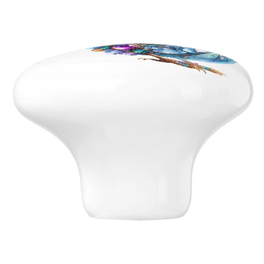 Bling Birds Theme Keramikknauf (Seitenansicht)