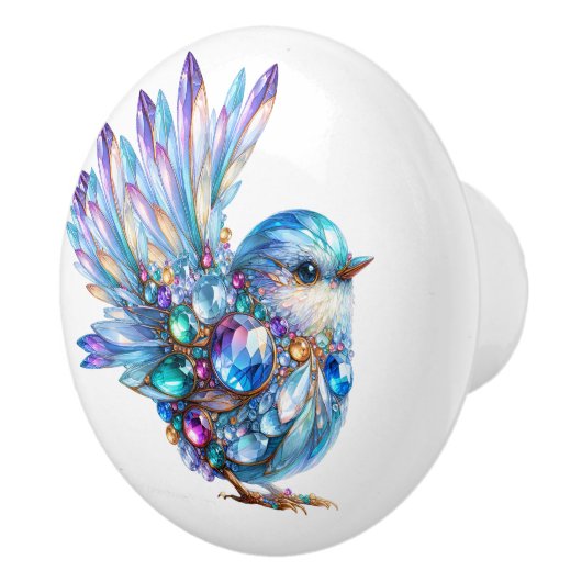 Bling Birds Theme Keramikknauf (Rechts)