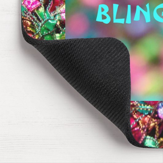 "BLING BLING" Deko Mouse Pad Mousepad (Ecke)
