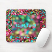 "BLING BLING" Deko Mouse Pad Mousepad (Mit Mouse)