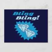 Bling Bling Postkarte (Vorderseite)