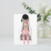 BLING BLING POSTKARTE (Stehend Vorderseite)