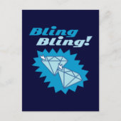 Bling Bling Postkarte (Vorderseite)