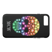 Bling Bling - Skull Jewel "Bilder" iPhone 7 Fall Case-Mate iPhone Hülle (Rückseite (Horizontal))