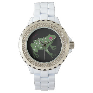 bling bling Uhr des Frosches
