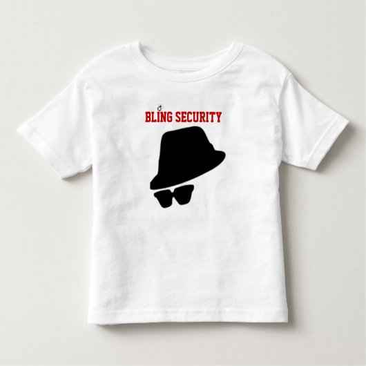 Bling & Bride Security T - Shirt (Vorderseite)