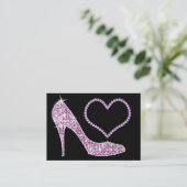 Bling Business Card - SRF Visitenkarte (Stehend Vorderseite)