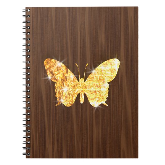 Bling Butterfly Notizblock (Vorderseite)