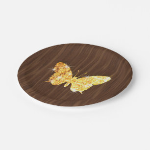 Bling Butterfly Pappteller