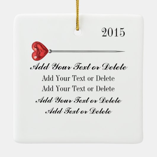 Bling Camera Ornament (Rückseite)