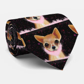 Bling Chihuahua Krawatte (Gerollt)