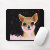 Bling Chihuahua Mousepad (Mit Mouse)