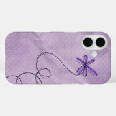 Bling Daisy auf Punkten Case-Mate iPhone Hülle (Rückseite (Horizontal))