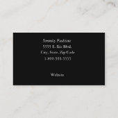 Bling Diamant 900 Visitenkarte (Rückseite)